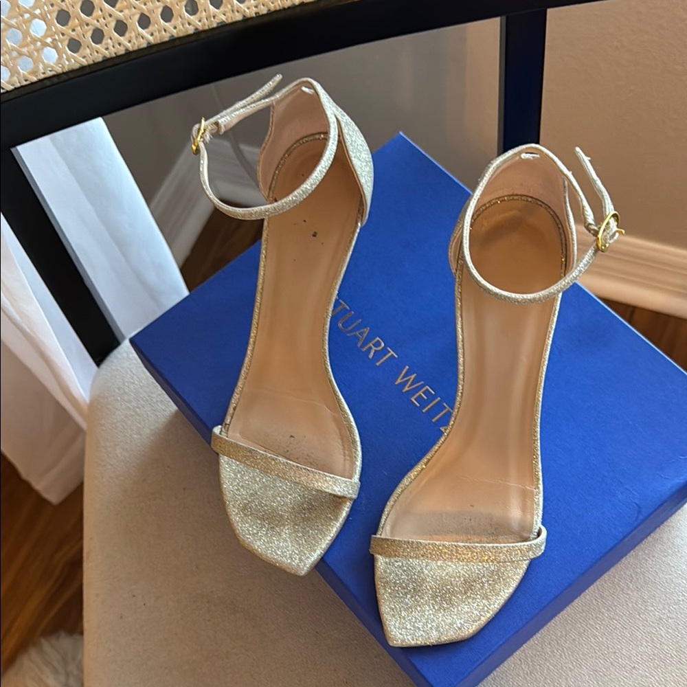 Stuart Weitzman Gold Women's Sandals